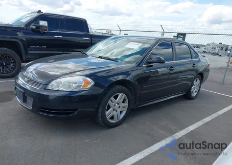 2012 Chevrolet Impala Lt из США, поврежденный, VIN 2G1WB5E39C1292513
